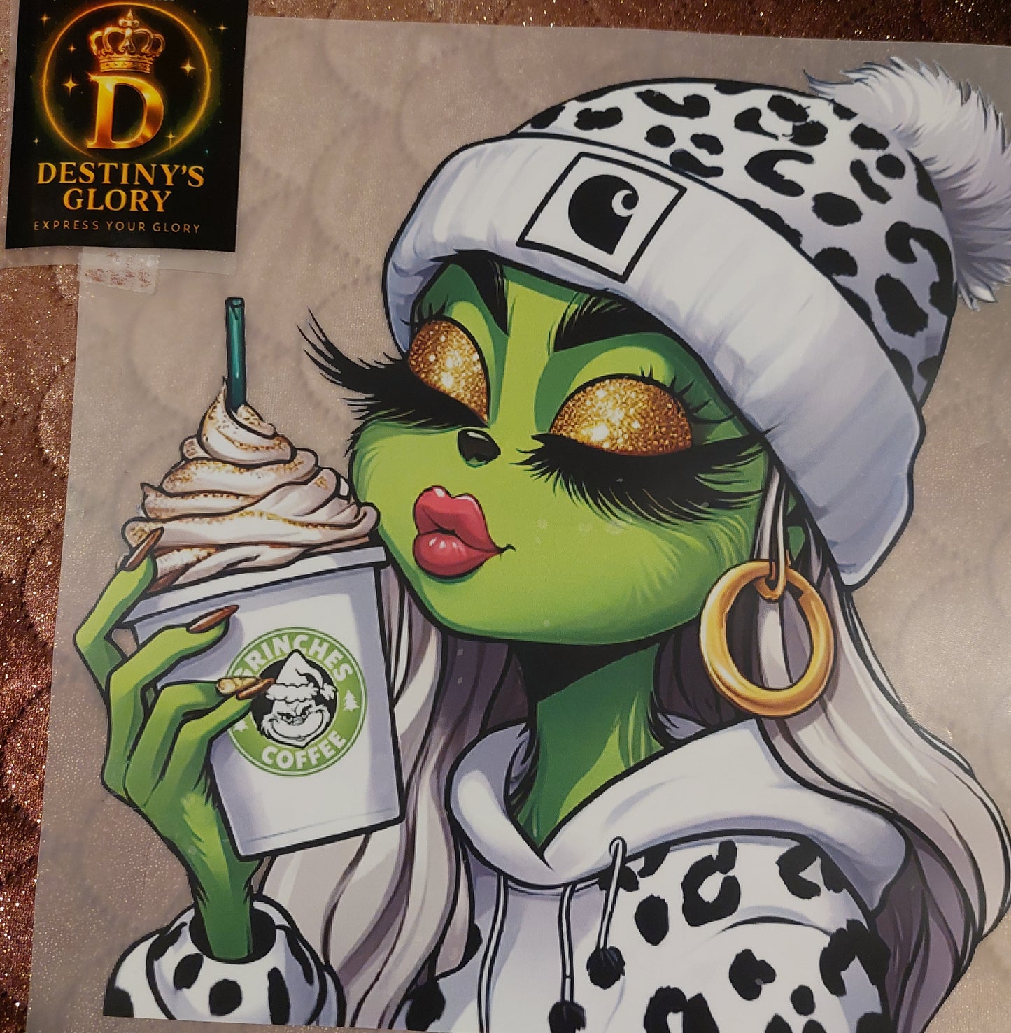 Destiny's Glory Christmas Holiday Press-On T-Shirt Designs - Festive Iron-On Transfers. Choose your design, t shirt color & size.