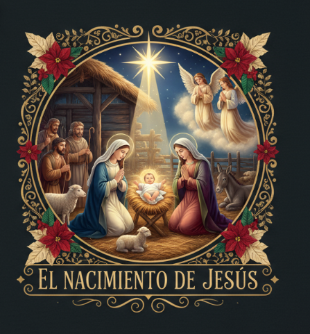 Camisetas Feliz Navidad 2025 - Juntos en Familia con Amor y Paz. Personalice su camiseta: Seleccione el diseño de su preferencia, la talla y el color de camiseta.