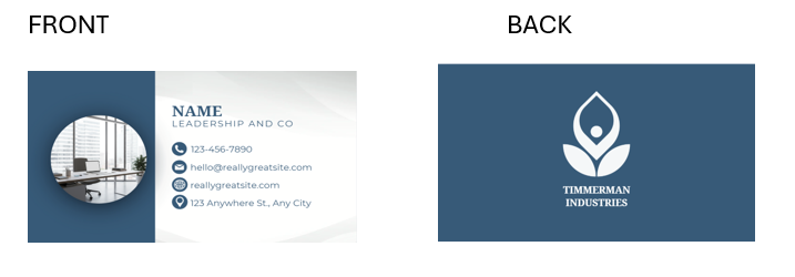 Premium Aluminum custom Sublimation Business Cards