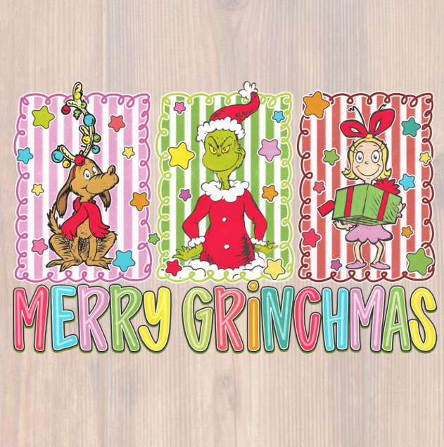 Destiny's Glory Christmas Holiday Press-On T-Shirt Designs - Festive Iron-On Transfers. Choose your design, t shirt color & size.