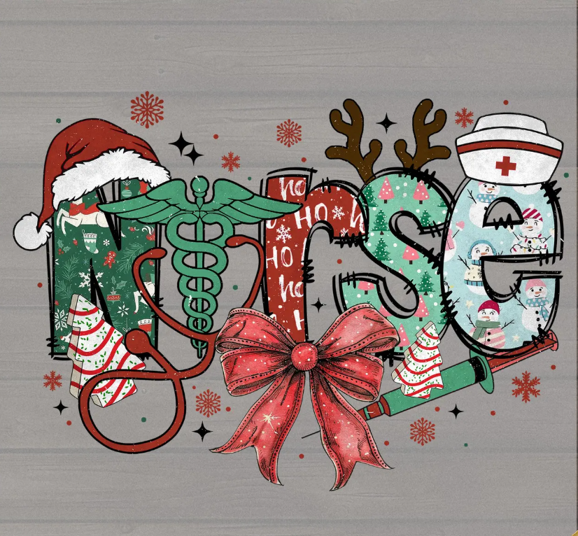 Destiny's Glory Christmas Holiday Press-On T-Shirt Designs - Festive Iron-On Transfers. Choose your design, t shirt color & size.