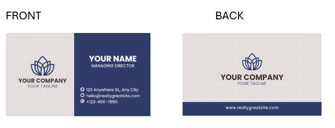 Premium Aluminum custom Sublimation Business Cards