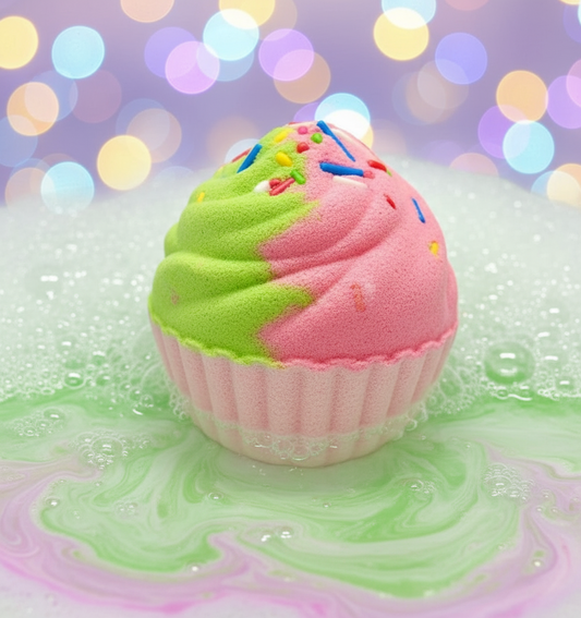 Destiny's Glory Girls Cupcake Bath Bombs with Charm Bracelets - Buy 1 for $4.99 or Get All 4 for  $16.99