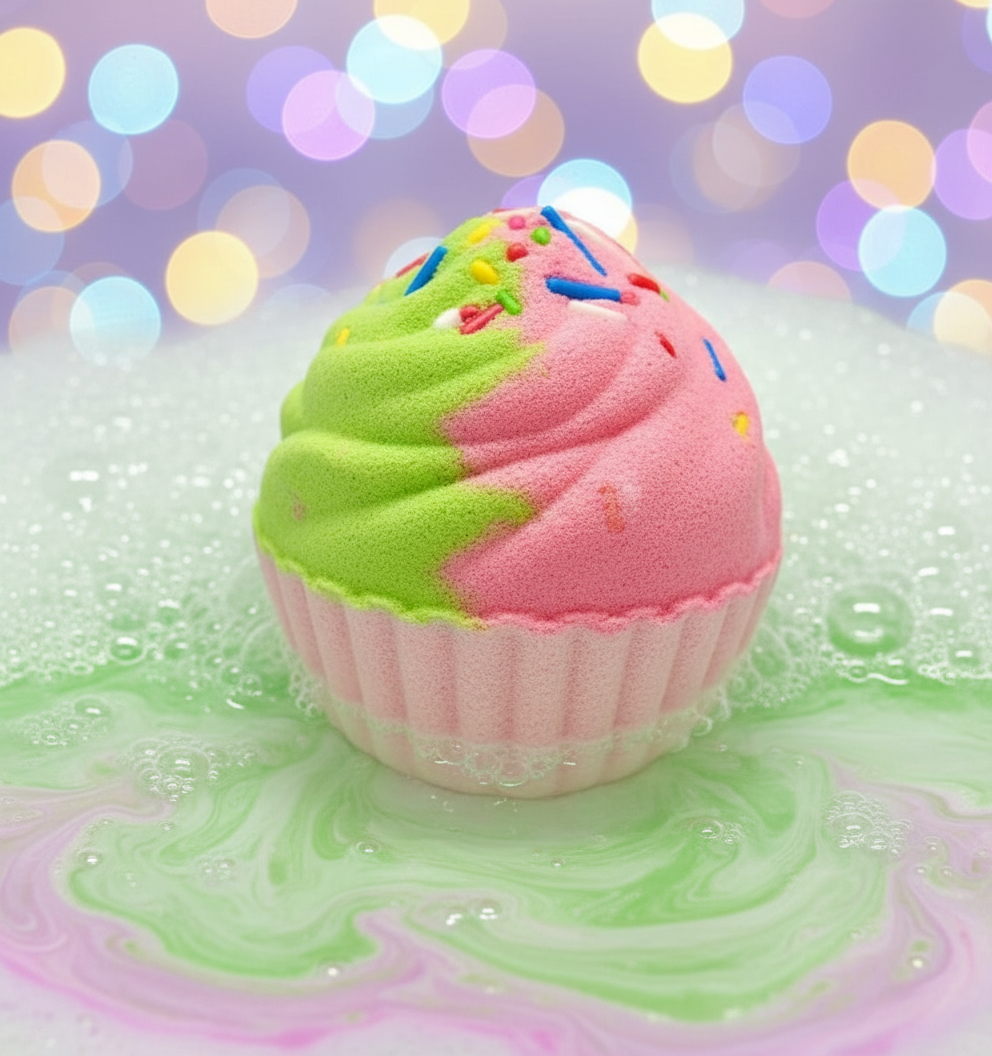 Destiny's Glory Girls Cupcake Bath Bombs with Charm Bracelets - Buy 1 for $4.99 or Get All 4 for  $16.99