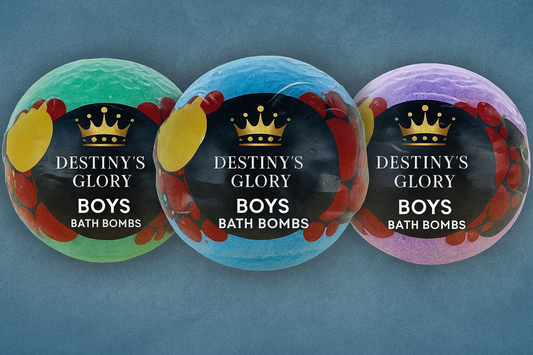 Destiny's Glory Boys Bath Bombs 🎉 Special Offer: Buy 1 for $4 or Get 3 for $10! 🎉