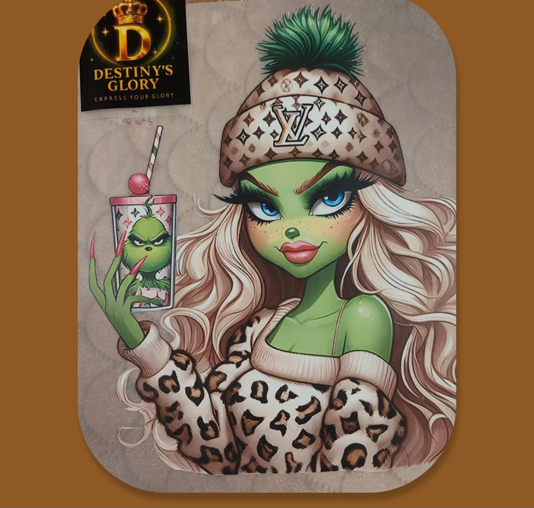 Destiny's Glory Christmas Holiday Press-On T-Shirt Designs - Festive Iron-On Transfers. Choose your design, t shirt color & size.