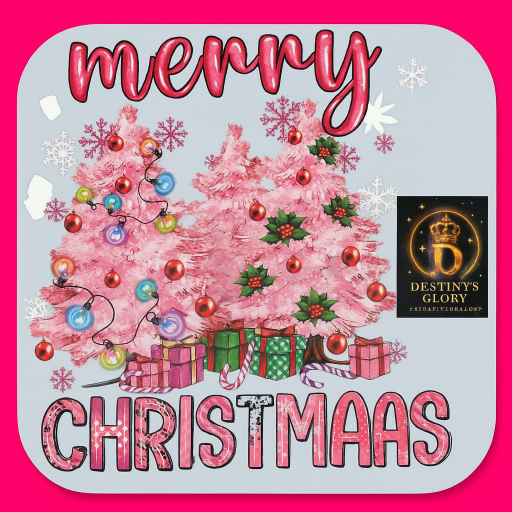 Destiny's Glory Christmas Holiday Press-On T-Shirt Designs - Festive Iron-On Transfers. Choose your design, t shirt color & size.