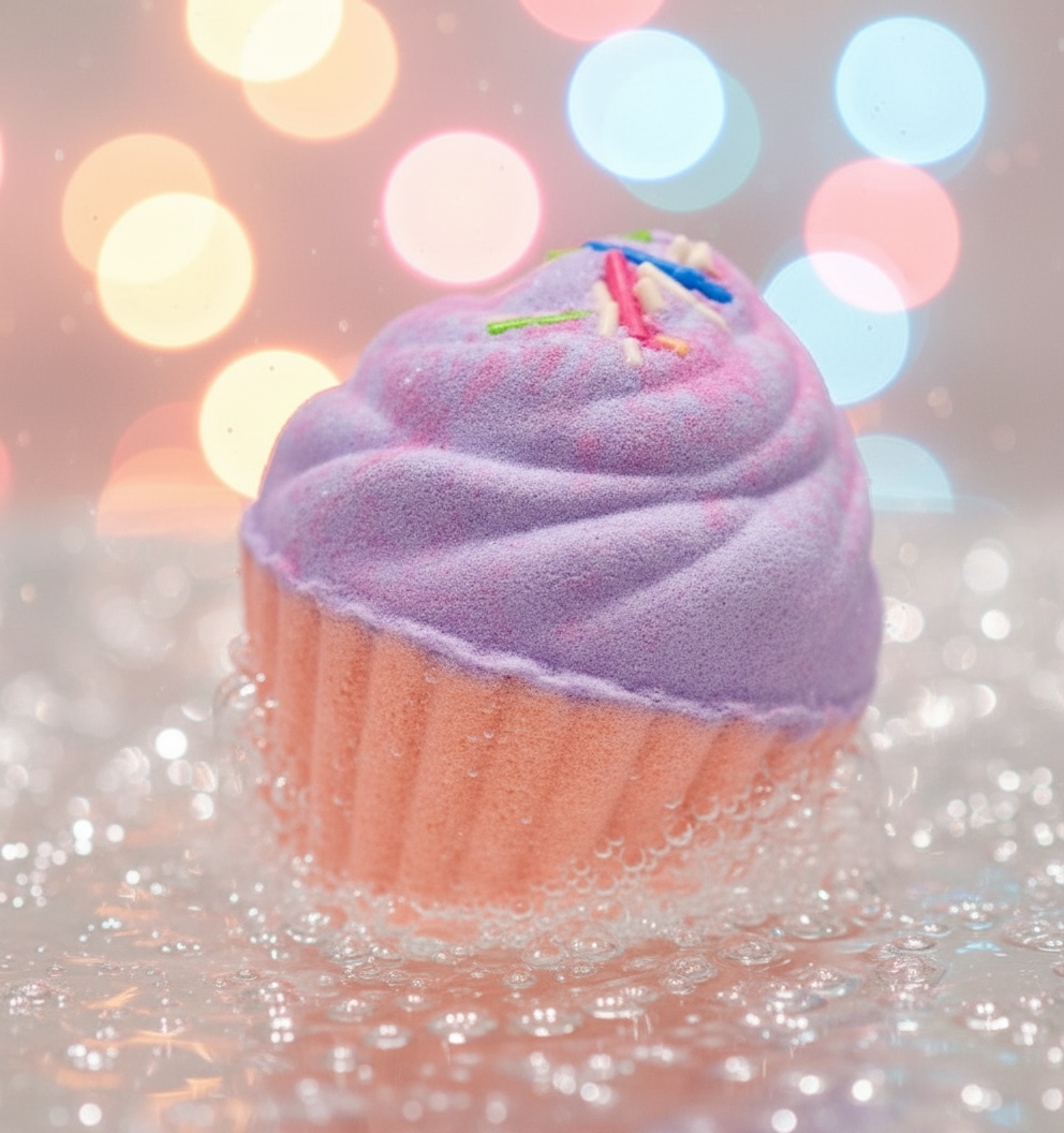 Destiny's Glory Girls Cupcake Bath Bombs with Charm Bracelets - Buy 1 for $4.99 or Get All 4 for  $16.99